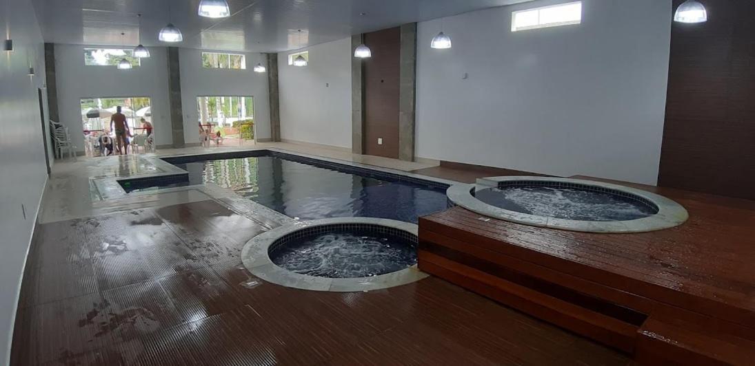 Flat No Cavalinho Branco Aparthotel Águas de Lindóia Esterno foto